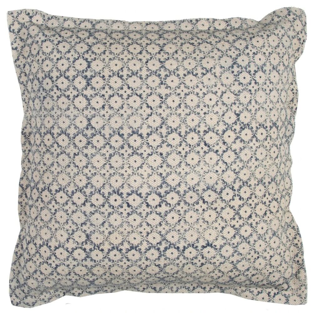 Rizzy Home Decor Pillow Cover 22 X 22 inch Navy Multi NEW NWT